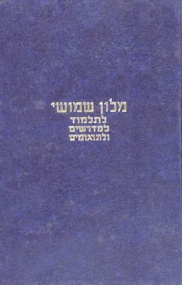 מילון  שימושי לתלמוד למדרשים ולתרגומים (סט 2 כרכים)