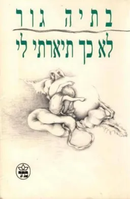 עטיפת הספר לא כך תיארתי לי מאת בתיה גור