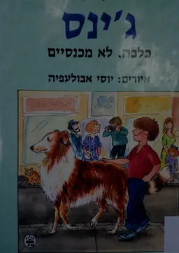 עטיפת הספר ג'ינס מאת יצחק בן-נר