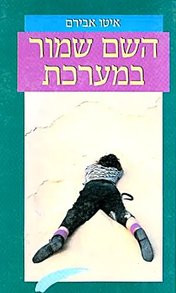 עטיפת הספר השם שמור במערכת מאת איטו אבירם