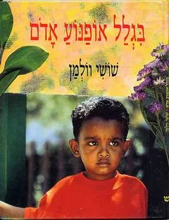 עטיפת הספר בגלל אופנוע אדום מאת שוש וולמן