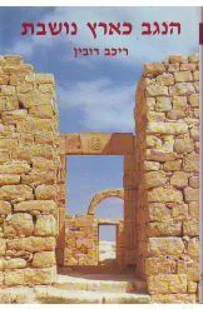 הנגב כארץ נושבת : עיור והתישבות במדבר בתקופה הביזנטית