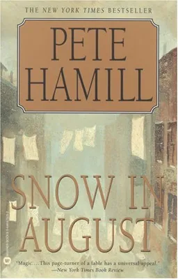 Snow in august