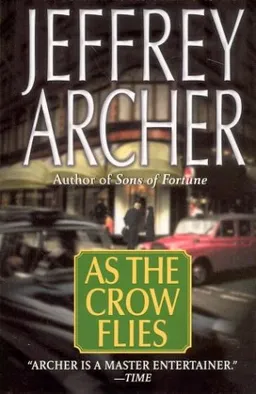 עטיפת הספר As the crow flies מאת Jeffrey Archer
