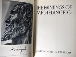 עטיפת הספר the paintings of michaelangelo  מאת ludwig goldscheuder