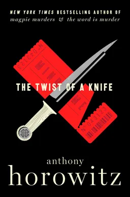 עטיפת הספר The Twist of a Knife מאת Anthony Horowitz