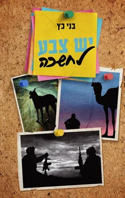 עטיפת הספר יש צבע לחשכה מאת בני כץ
