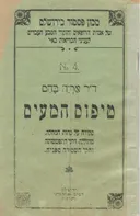 טיפוס המעים  (הוצ' מכון פסטר בירושלים תרע"ז)