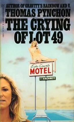 עטיפת הספר THE CRYING OF LOT 49 - Bantam Books מאת Thomas Pynchon