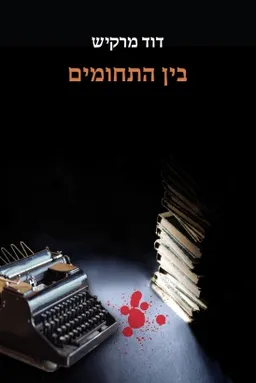 עטיפת הספר בין התחומים מאת דוד מרקיש