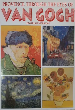 עטיפת הספר Provence Through the Eyes of Van Gogh מאת Rene foveau