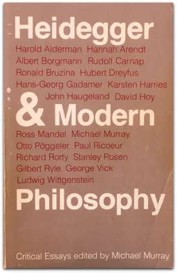 Heidegger & Modern Philosophy