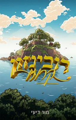עטיפת הספר רובינזון קרוזו חוזר אל האי מאת מור דיעי חנני