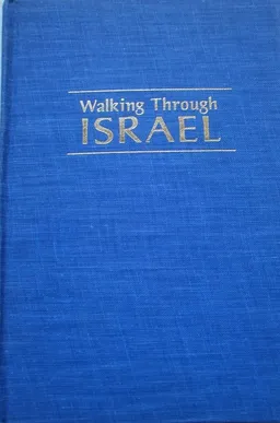 עטיפת הספר Walking through Israel מאת Daniel Gavron