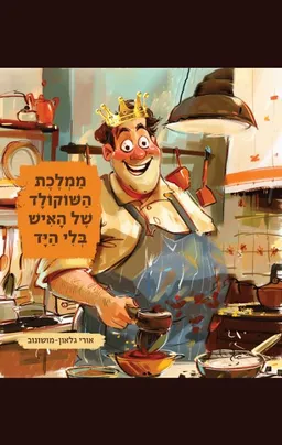 עטיפת הספר ממלכת השוקולד של האיש בלי היד מאת אורי גלאון-מושונוב
