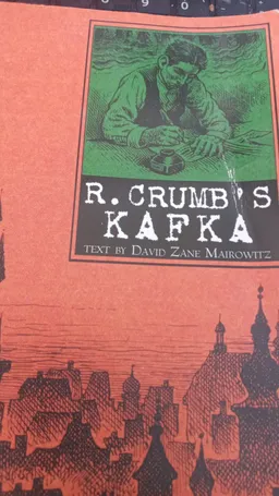 עטיפת הספר R.Crumb's KAFKA מאת David Zane Mairowitz