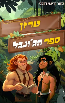 עטיפת הספר ספר הג'ונגל | טרזן מאת מור דיעי חנני