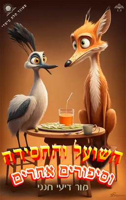 עטיפת הספר השועל והחסידה וסיפורים אחרים מאת מור דיעי חנני