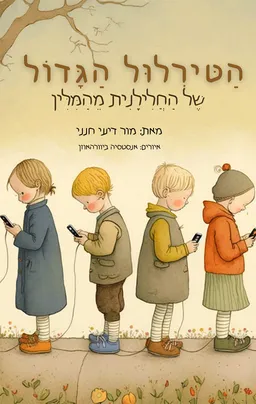 עטיפת הספר הטירלול הגדול של החלילנית מהמלין מאת מור דיעי חנני