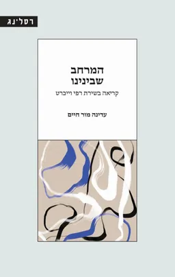 המרחב שבינינו