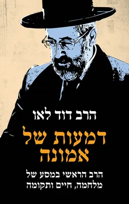 עטיפת הספר דמעות של אמונה מאת הרב דוד לאו