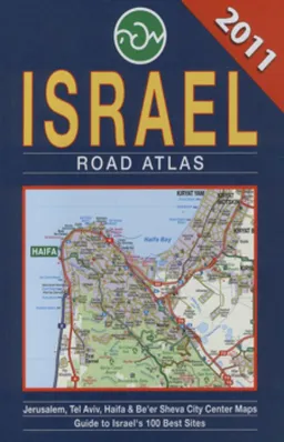 עטיפת הספר Isreal Road Atlas 2011 מאת כללי 