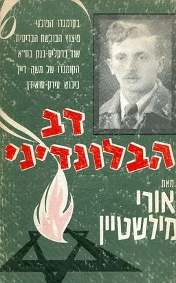 עטיפת הספר דב הבלונדיני מאת אורי מילשטיין