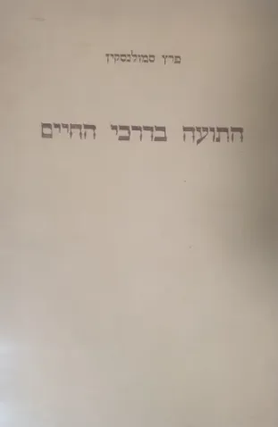 התועה בדרכי החיים