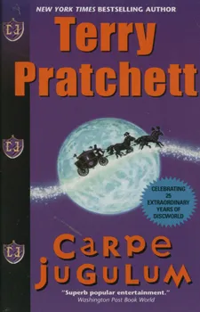 עטיפת הספר Carpe jugulum מאת Terry Pratchett