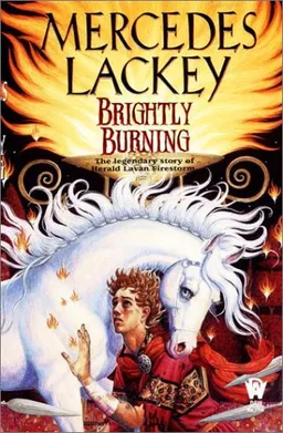 Brightly burning