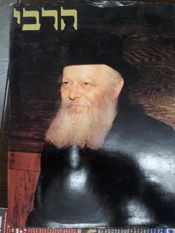 עטיפת הספר הרבי מאת טוביה בלוי
