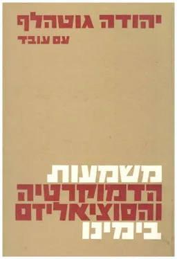 משמעות הדמוקרטיה והסוציאליזם בימינו