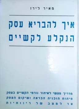 עטיפת איך להבריא עסק הנקלע לקשיים