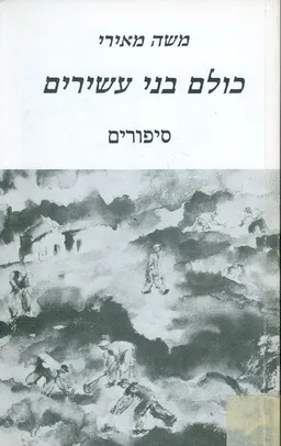 עטיפת הספר כולם בני עשירים מאת משה מאירי