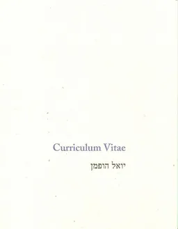 Curriculum Vitae
