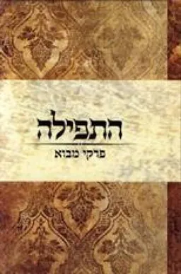 התפילה פרקי מבוא