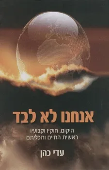 עטיפת הספר אנחנו לא לבד מאת כהן עדי