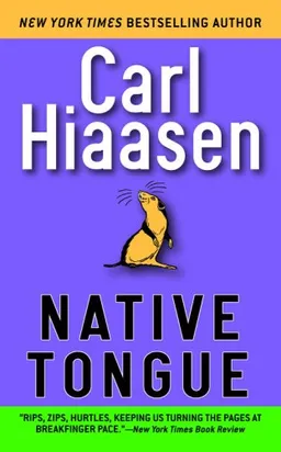 עטיפת הספר Native tongue מאת Carl Hiaasen