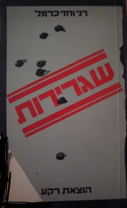 עטיפת הספר שגרירות מאת רני וחזי כרמל