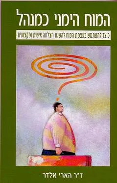 המוח הימני כמנהל