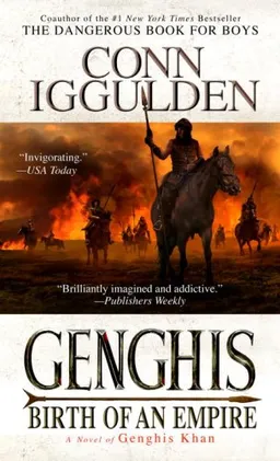 עטיפת הספר Genghis: birth of an empire מאת Conn Iggulden