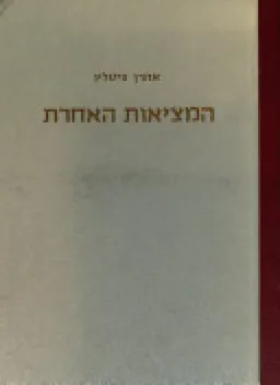 עטיפת הספר המציאות האחרת מאת אהרן צייטלין