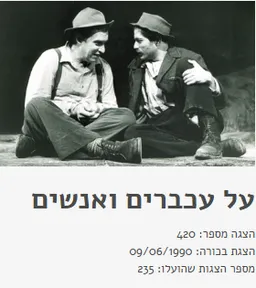 עטיפת על עכברים ואנשים