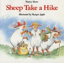 Sheep take a hike