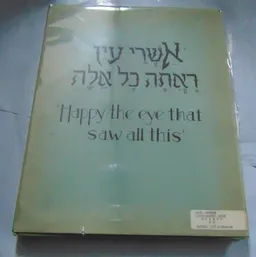 "אשרי עין ראתה כל אלה" - the new face of israel