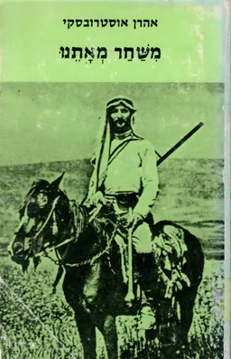 עטיפת הספר משחר מאתנו מאת אהרון אוסטרובסקי
