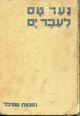 נער טס לעבר ים