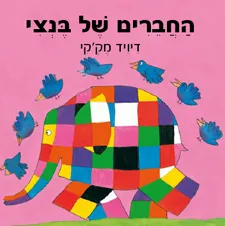 עטיפת הספר החברים של בנצי (כ. קשה) מאת דיויד מק'קי