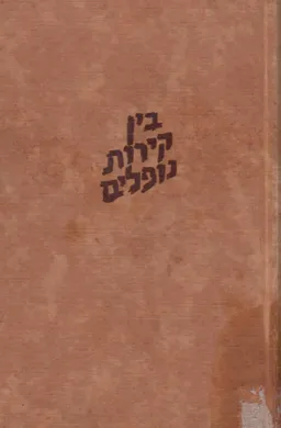 בין קירות נופלים (עברית)