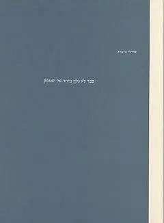 כבר לא נלך ביחד אל האופק